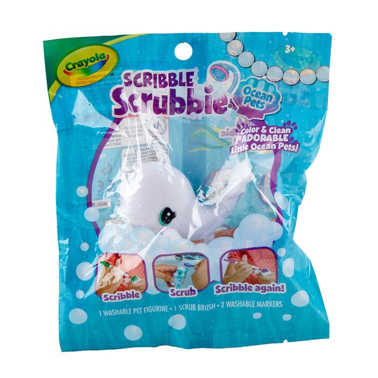 Hallmark Crayola Scribble Scrubbie Ocean Pets Coloring Set