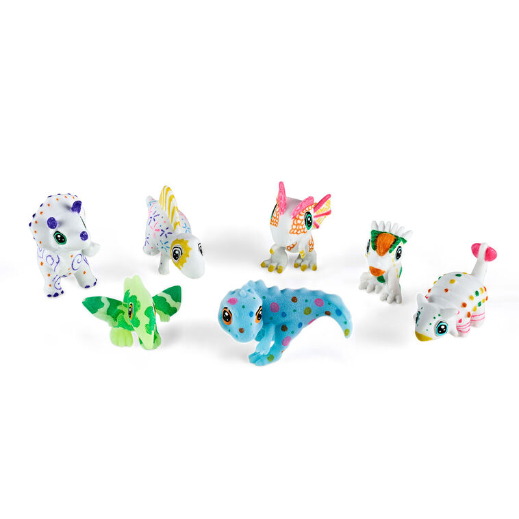 hallmark Crayola Scribble Scrubbies Glow Dinosaur Pets