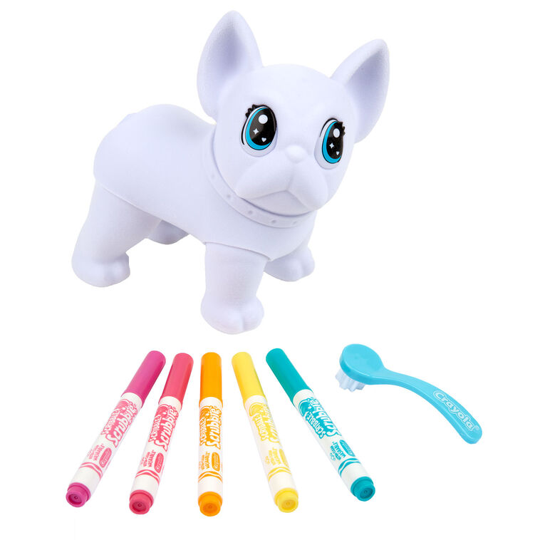 Hallmark Crayola Scribble Scrubbies Wilbur Jumbo Dog Coloring Set