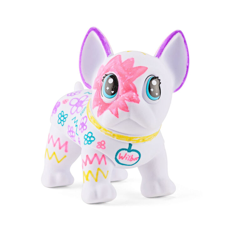 hallmark Crayola Scribble Scrubbies Wilbur Jumbo Dog Coloring Set