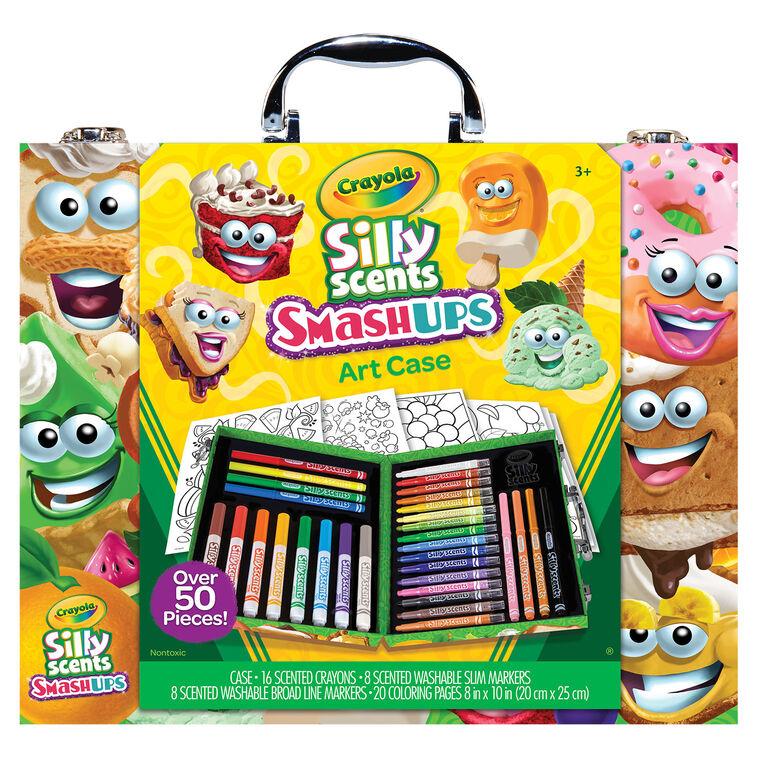 Hallmark Crayola Silly Scents Smash-Ups Mini Art Case