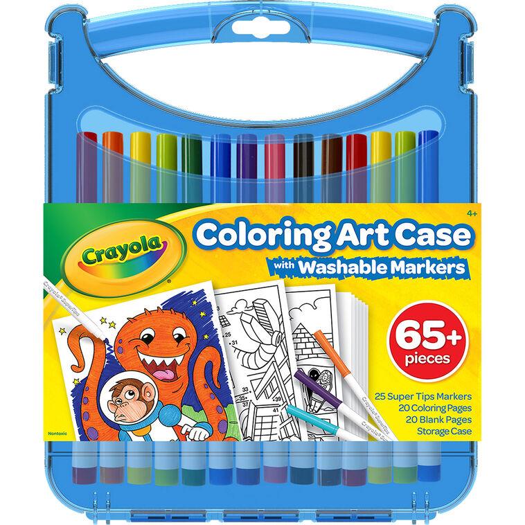 Hallmark Crayola Super Tip Washable Markers And Paper Set
