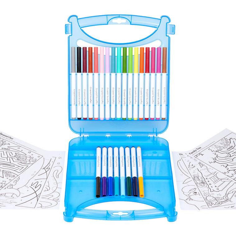 hallmark Crayola Super Tip Washable Markers and Paper Set