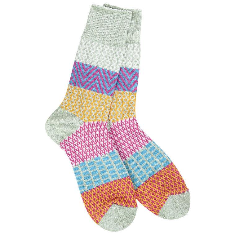hallmark Crescent Sock Company Sage Multicolor Crew Socks