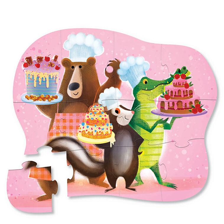 Hallmark Crocodile Creek Sweet Treats 12-Piece Mini Jigsaw Puzzle