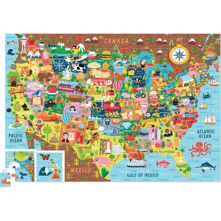 Hallmark Crocodile Creek USA 200-Piece Jigsaw Puzzle