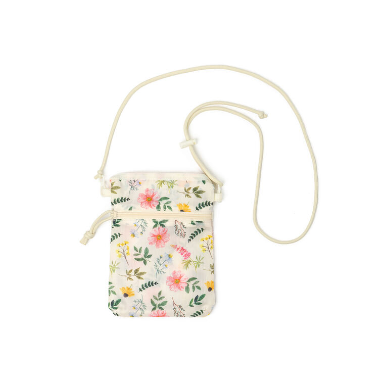 hallmark Crush Floral Print Convertible Crossbody Shopping Bag