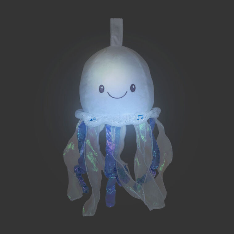 Hallmark Cuddle Barn Glimmer Light-Up Musical Jellyfish Plush Toy 12"