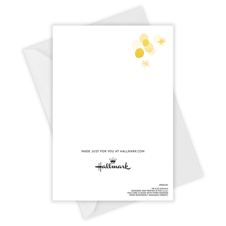 Hallmark Custom Number Cake Milestone Birthday Card