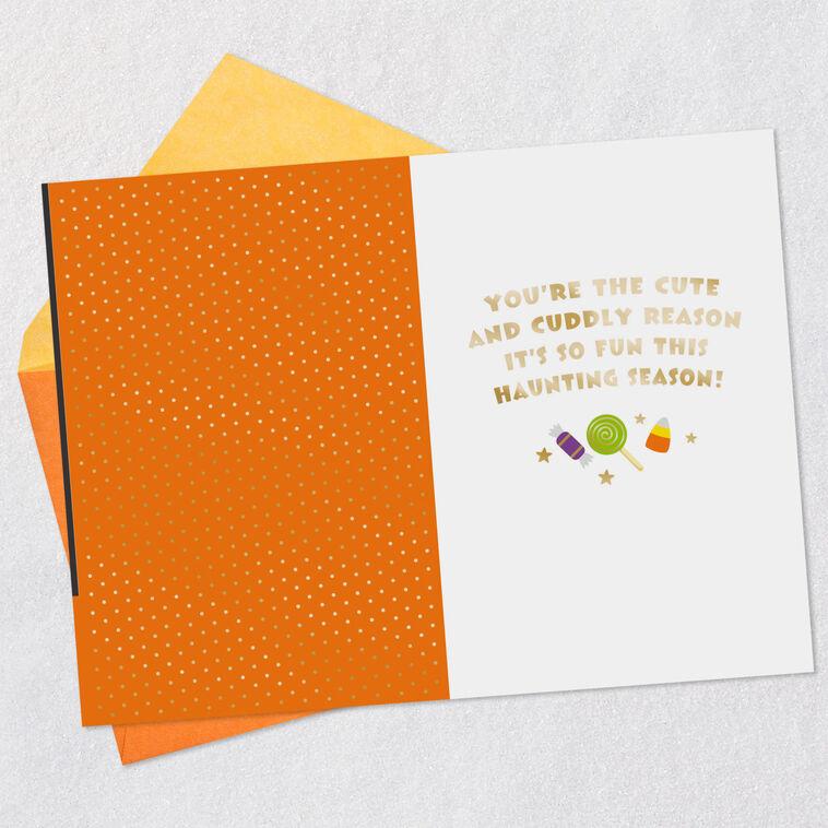 Hallmark Cute And Cuddly Ghost Baby's First Halloween Card