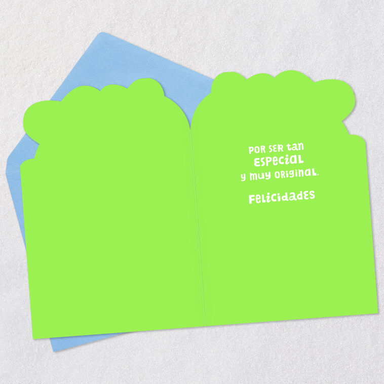 Hallmark Cute Party Monster Spanish-Language Birthday Card