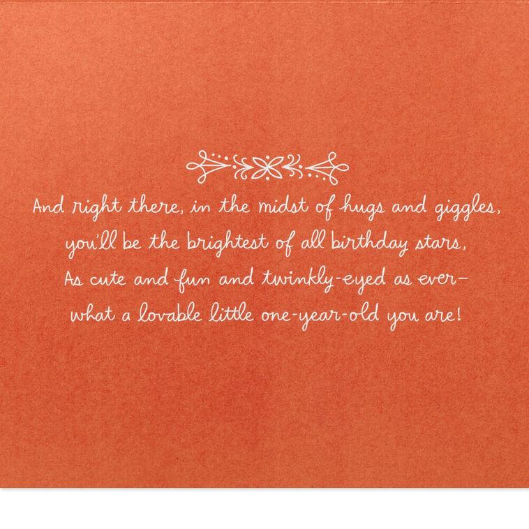 Hallmark Cute Tiger Blessed And Loved First Birthday Card