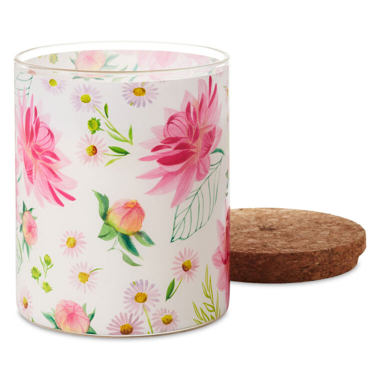 Hallmark Dahlia And Jasmine Scented 2-Wick Jar Candle 14.5 Oz