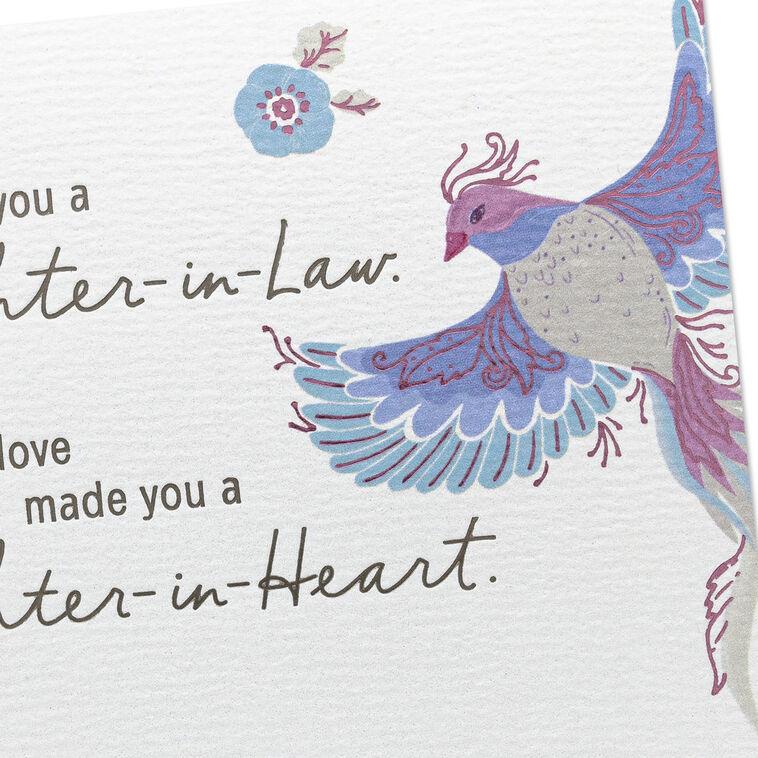 Hallmark Daughter-in-Heart Birthday Card For Daughter-in-Law