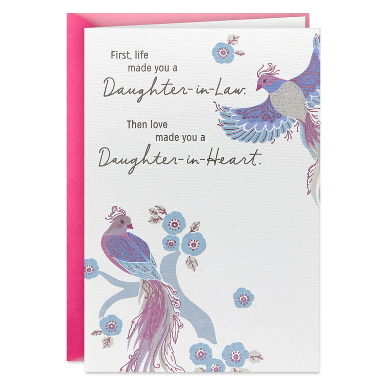 hallmark Daughter-in-Heart Birthday Card for Daughter-in-Law