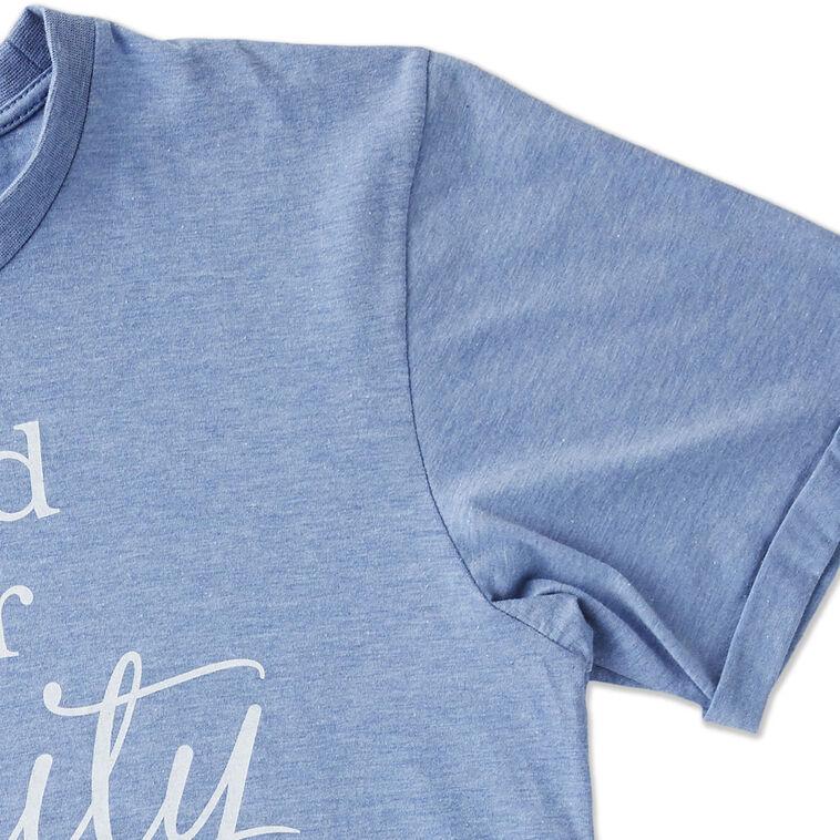 Hallmark DaySpring Loved For Eternity Heather Slate T-Shirt