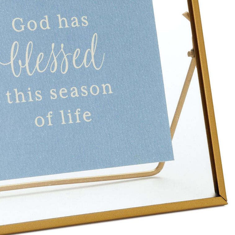 Hallmark DaySpring Season Of Life Floating Framed Sentiment