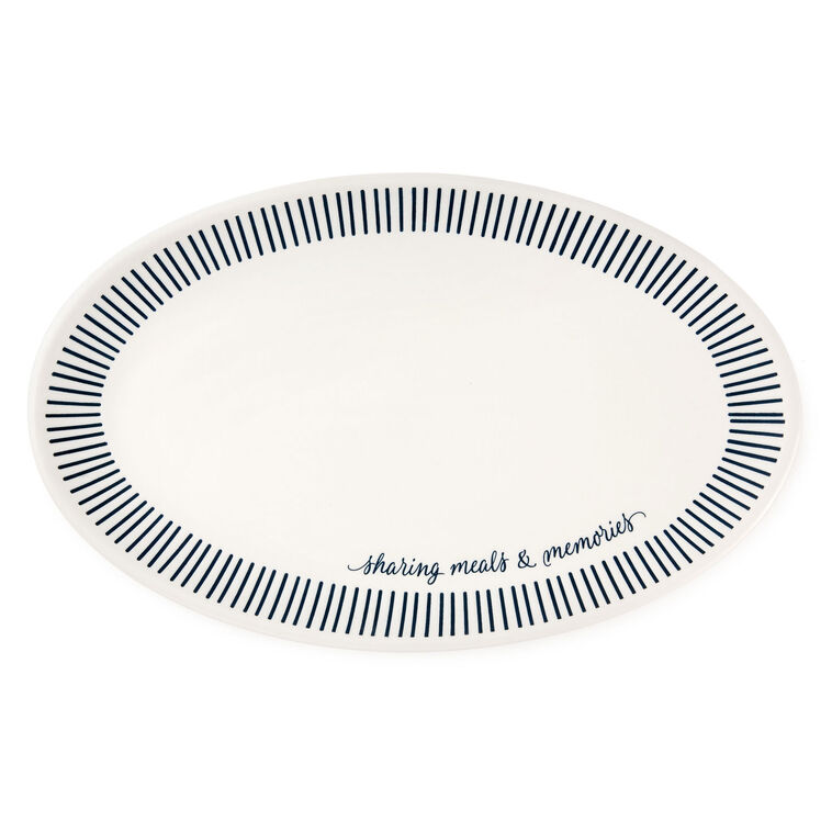 Hallmark DaySpring Sharing Meals And Memories Serving Platter