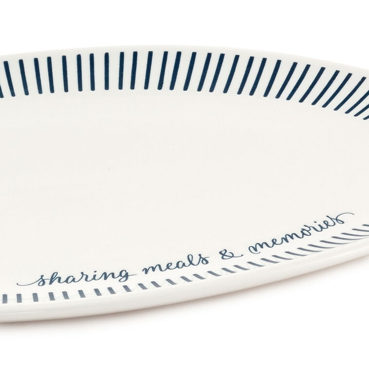 Hallmark DaySpring Sharing Meals And Memories Serving Platter