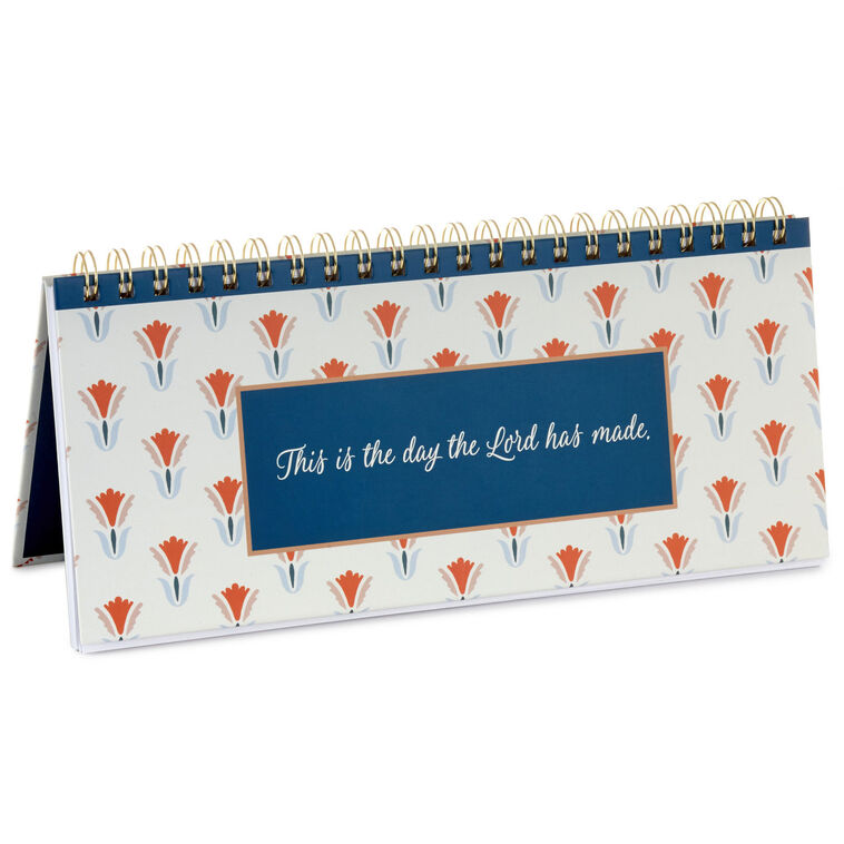hallmark DaySpring This Is the Day Spiral Weekly Calendar