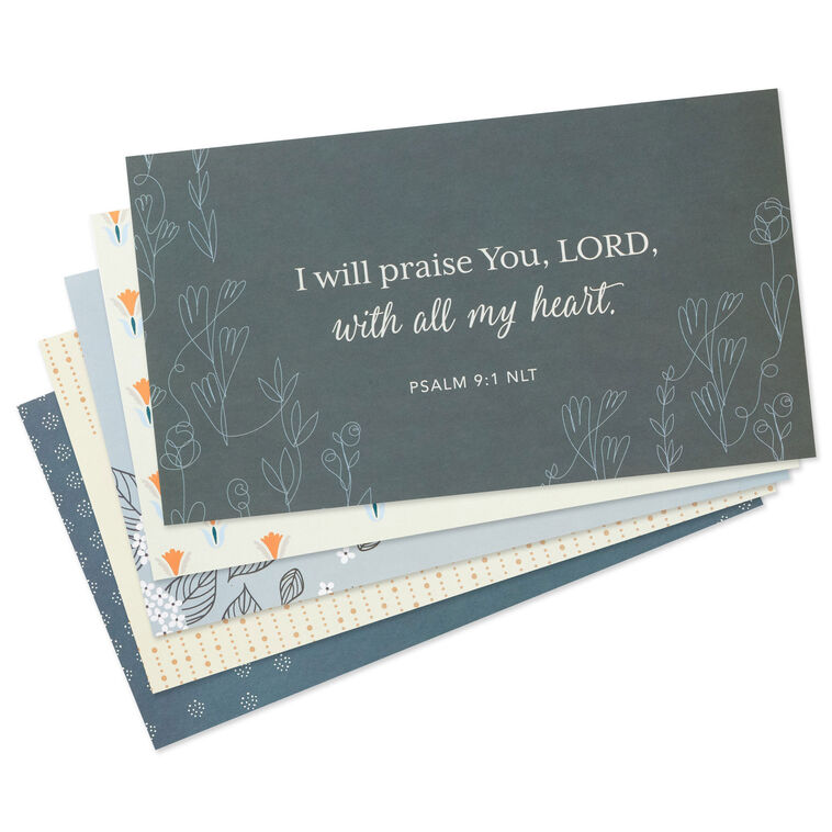 Hallmark DaySpring Words To Live By Scripture Cards In Frame Set Of 30