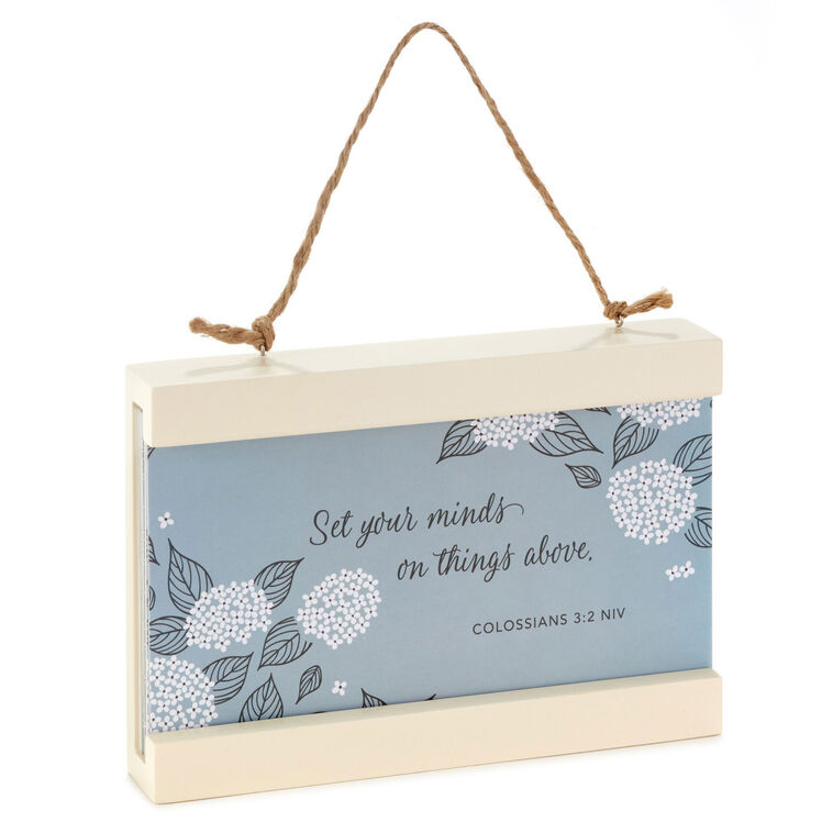 hallmark DaySpring Words to Live By Scripture Cards in Frame Set of 30