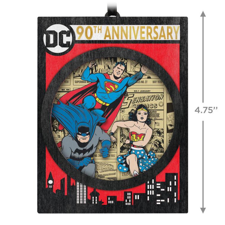Hallmark DC Comics™ 90th Anniversary DC Through The Ages Papercraft Ornament