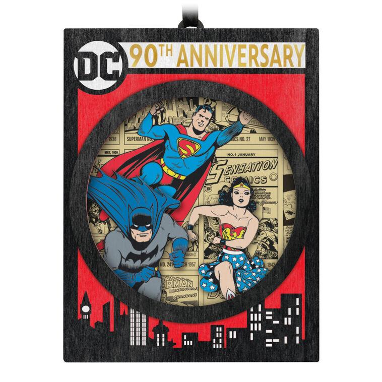 hallmark DC Comics™ 90th Anniversary DC Through the Ages Papercraft Ornament