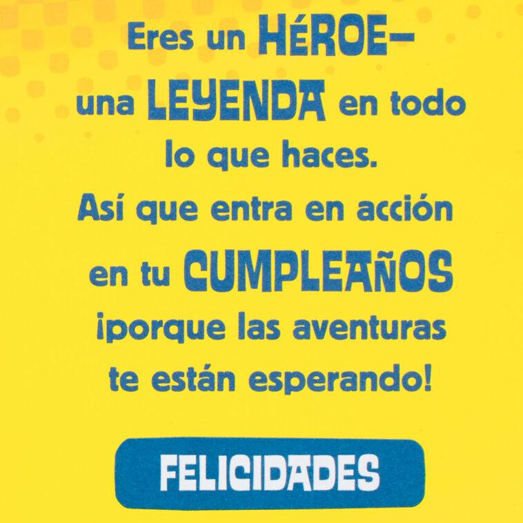 Hallmark DC Comics™ Batman™ Spanish-Language 8th Birthday Card With Stickers