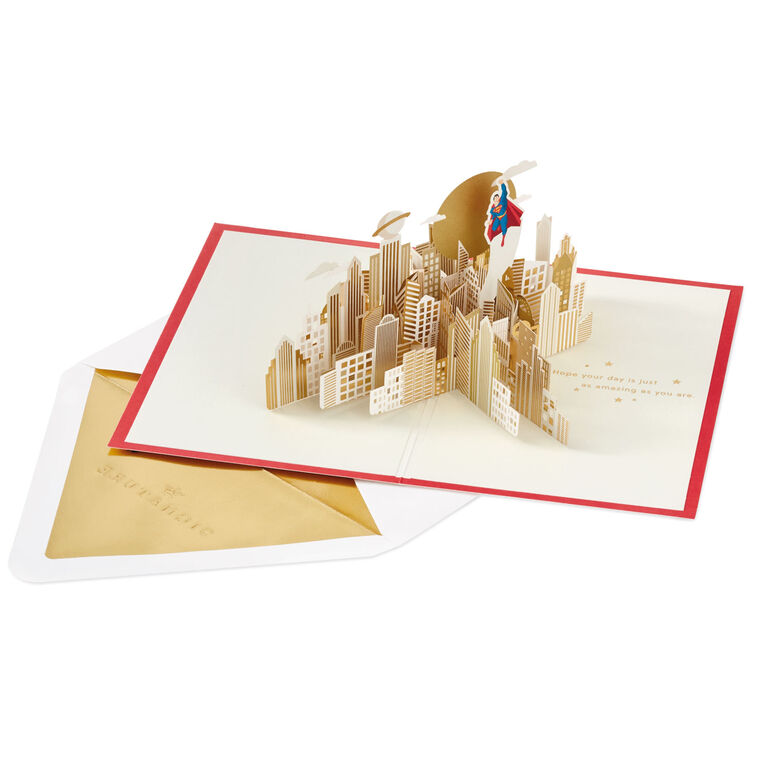 Hallmark DC Comics™ Superman™ Celebrating You 3D Pop-Up Card