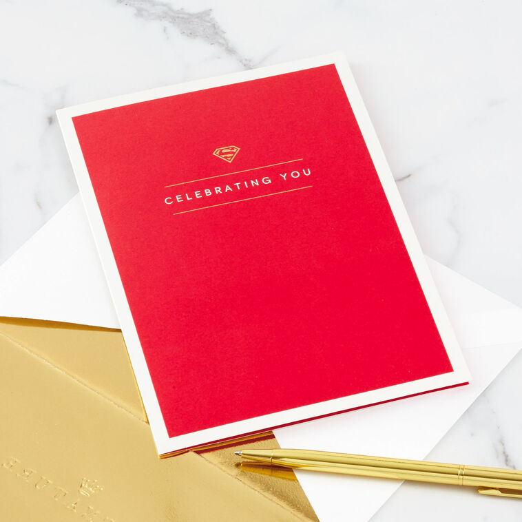 Hallmark DC Comics™ Superman™ Celebrating You 3D Pop-Up Card