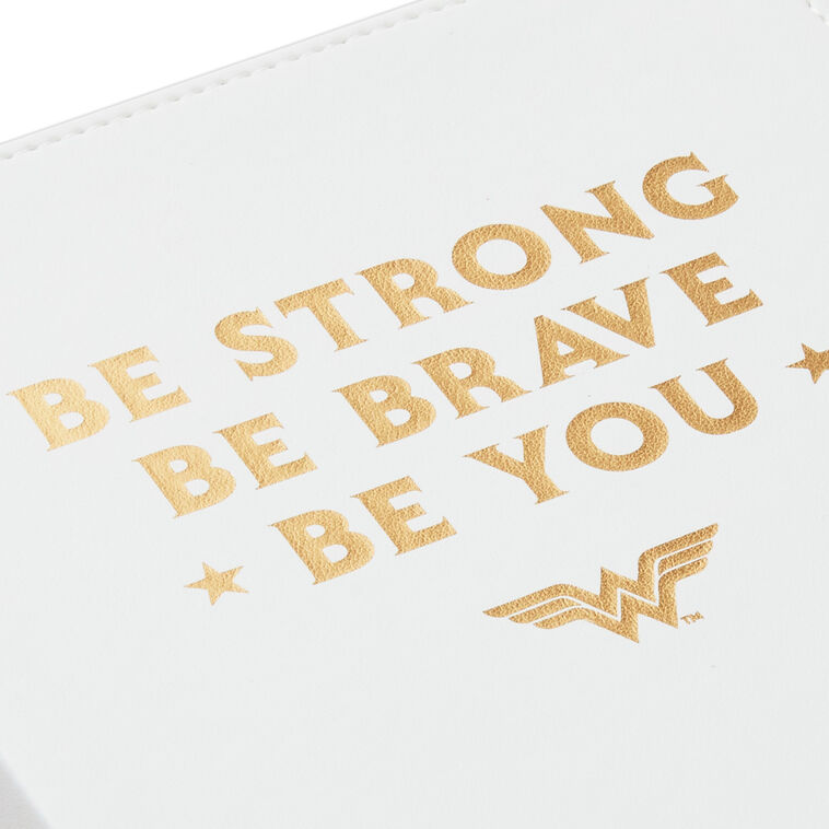 Hallmark DC Comics™ Wonder Woman™ Be Strong Faux Leather Notebook
