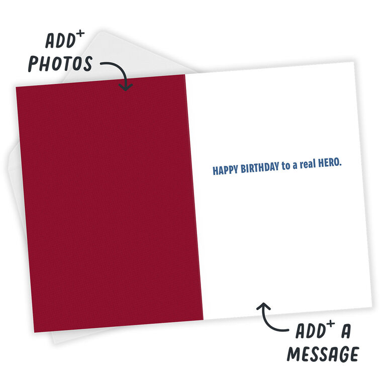 Hallmark DC™ Superman™ Real Hero Custom Birthday Card