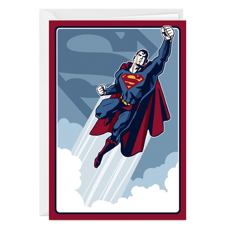 hallmark DC™ Superman™ Real Hero Custom Birthday Card
