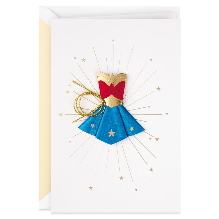 hallmark DC™ Wonder Woman™ One Amazing Woman Birthday Card