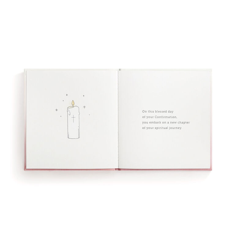 Hallmark Demdaco Confirmation Book And Necklace Set