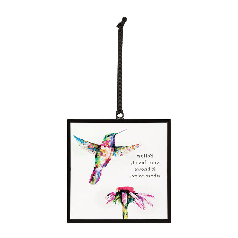 Hallmark Demdaco Dean Crouser Hummingbird Suncatcher
