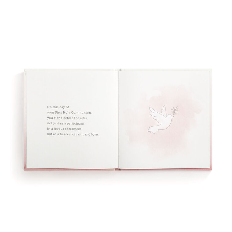 Hallmark Demdaco First Communion Book And Necklace Set