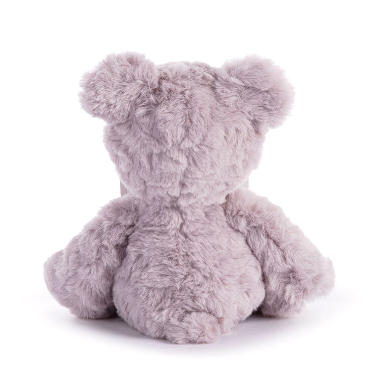 Hallmark Demdaco Friendship Lavender Plush Bear With Hearts Bracelet