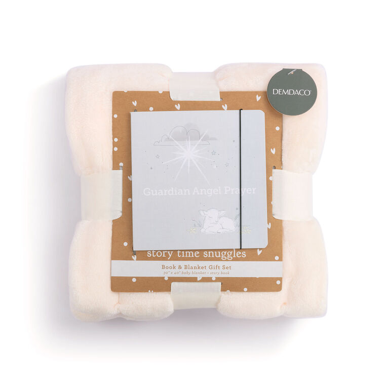 Hallmark Demdaco Guardian Angel Prayer Book And Blanket Set