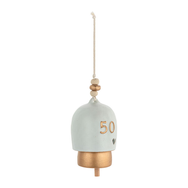 Hallmark Demdaco Inspired 50th Anniversary Hanging Bell