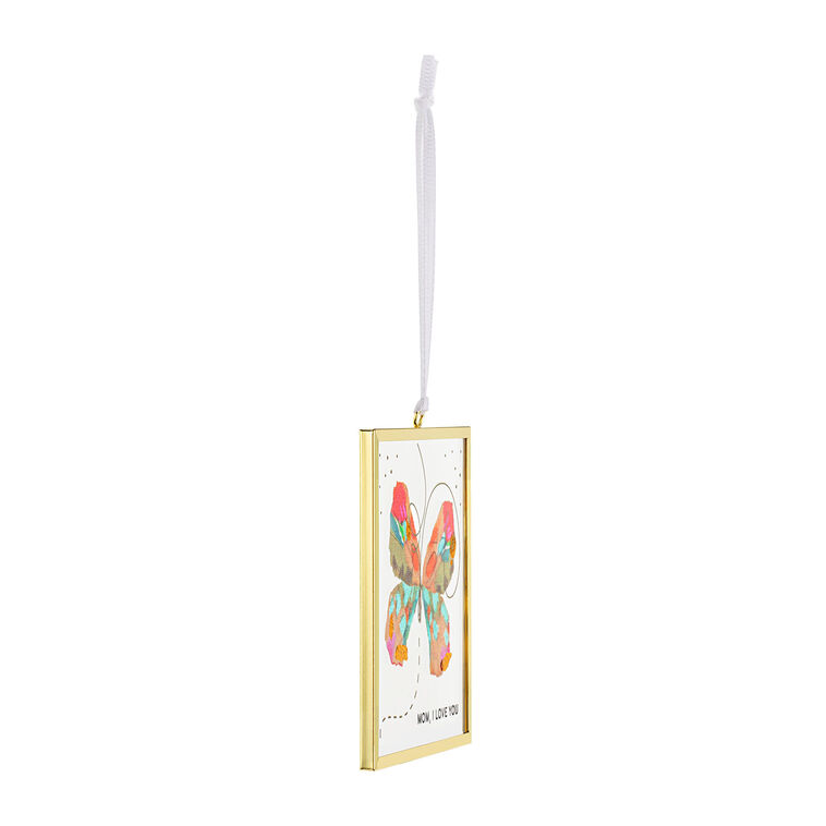 Hallmark Demdaco Mom I Love You Multicolor Butterfly Suncatcher