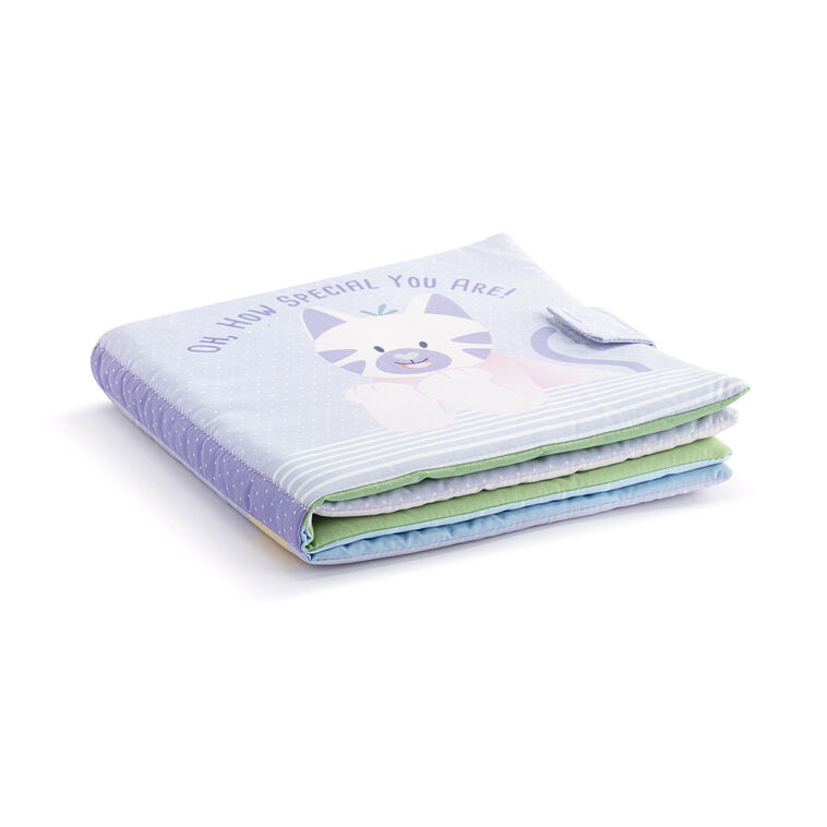 Hallmark Demdaco Oh How Special You Are Cloth Activity Book With Kitty