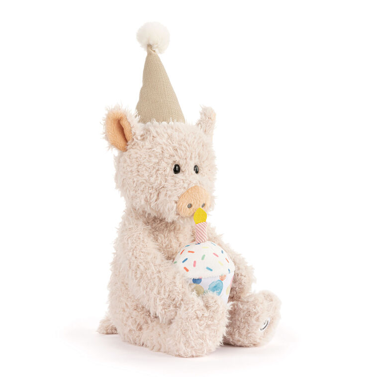 Hallmark Demdaco Piggy Wigg Singing Birthday Pig 12.5"