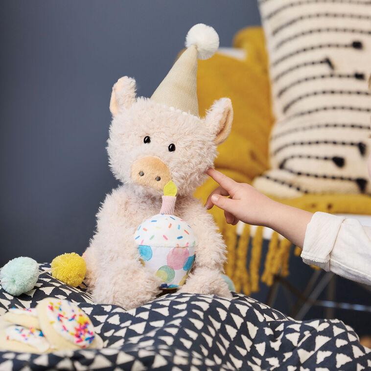 Hallmark Demdaco Piggy Wigg Singing Birthday Pig 12.5"