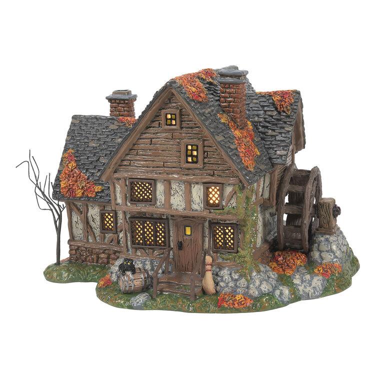 hallmark Department 56 Disney Hocus Pocus The Sanderson Sisters' Cottage Lighted Building 6.6"