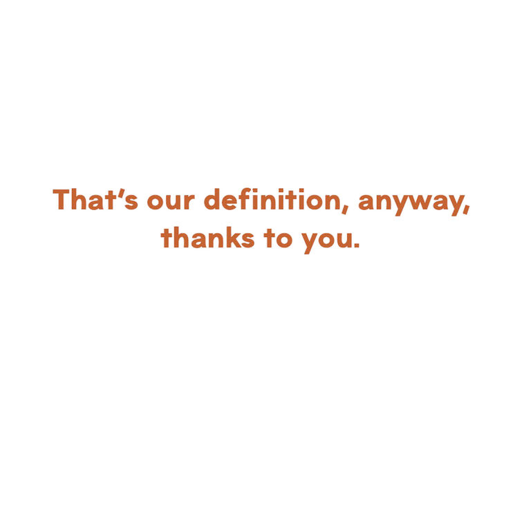 Hallmark Dictionary Definition Birthday Card For Son