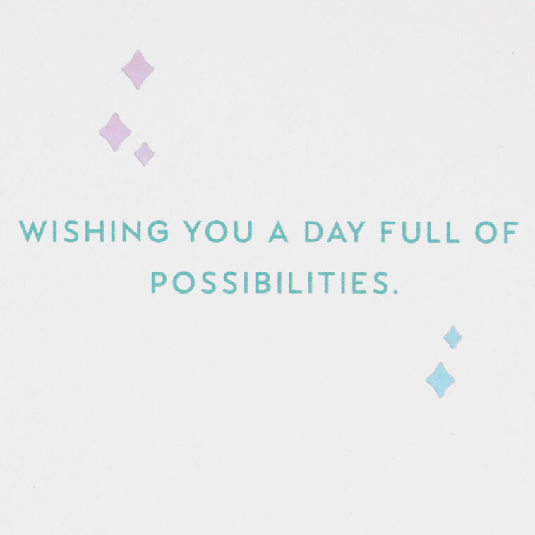 Hallmark Disney 100 Years Of Wonder Day Of Possibilities Card