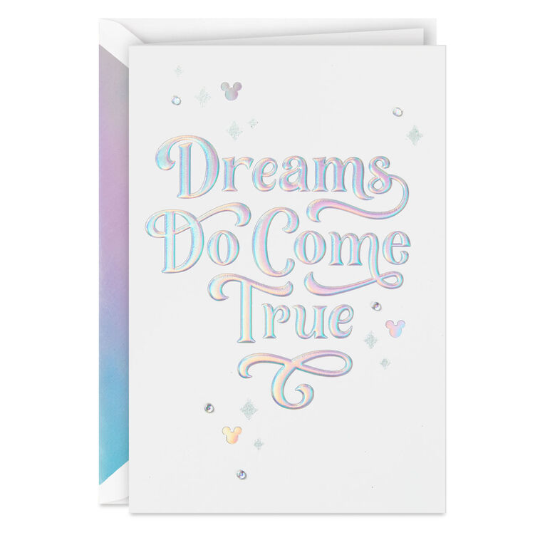 hallmark Disney 100 Years of Wonder Day of Possibilities Card