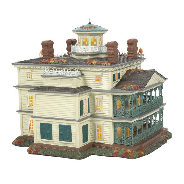 Hallmark Disney Disneyland Haunted Light-Up Mansion Figurine 9.1"